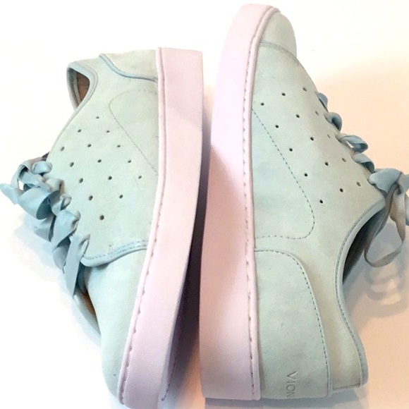 Vionic Mint Green, Mist Suede Sneakers. - Picture 14 of 16